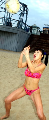 CHERYL LING beach volleball