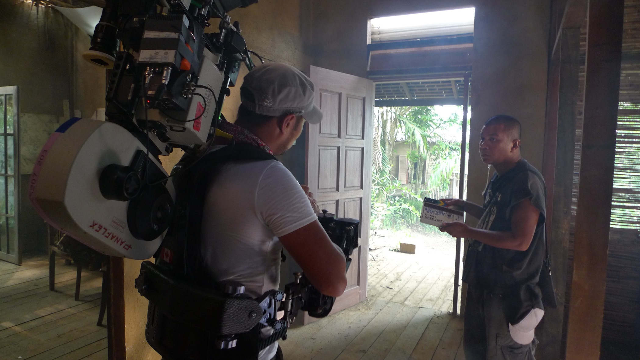 On the set of Almayer's Folly in Malaysia