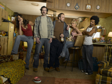 Still of Jason Lee, Jaime Pressly, Ethan Suplee, Eddie Steeples and Nadine Velazquez in Mano vardas Erlas (2005)