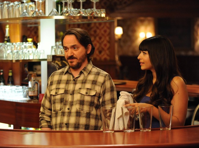 Still of Ben Falcone and Hannah Simone in New Girl (2011)