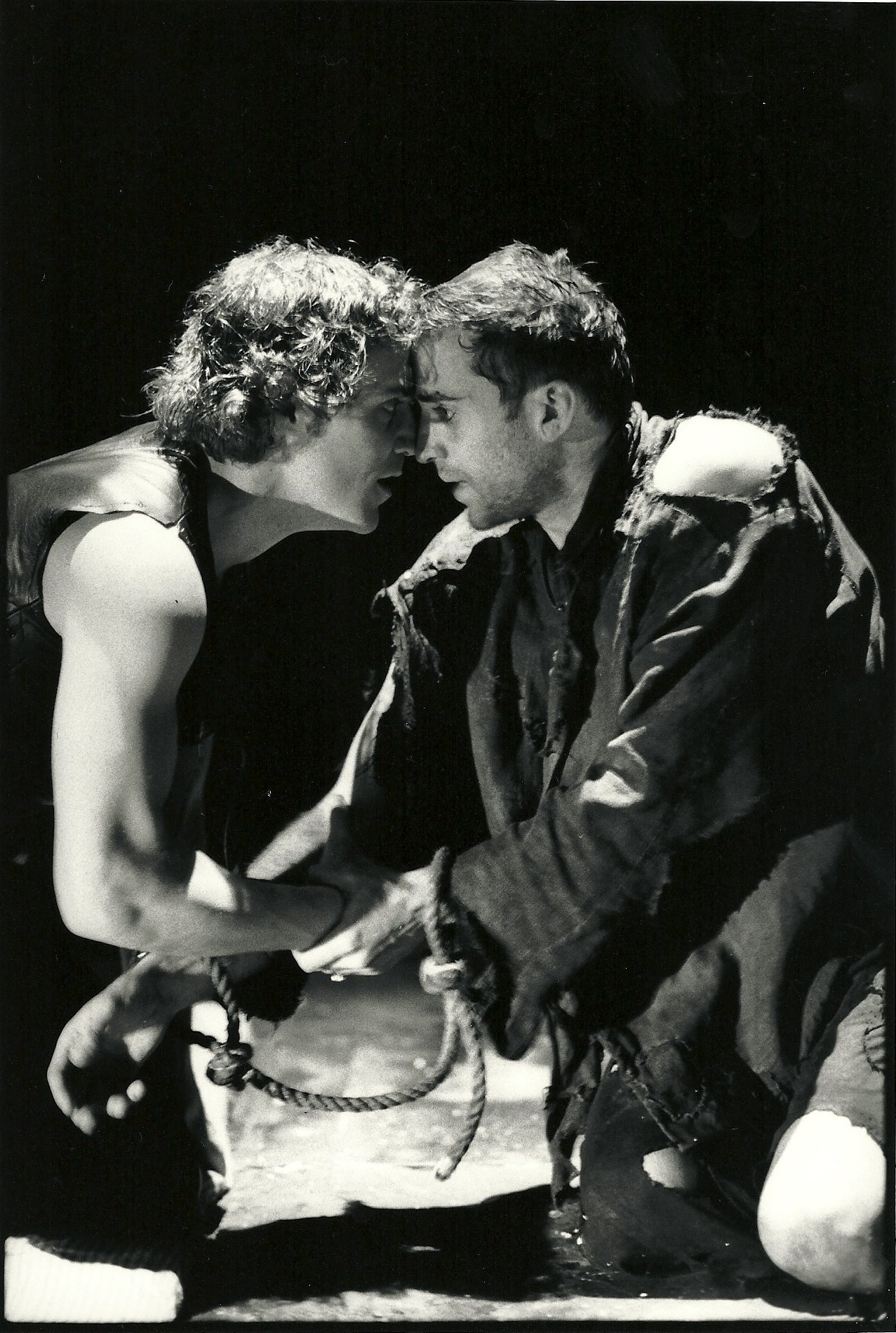 As Lightborne with Joseph Fiennes in 'Edward II' at The Sheffield Crucible Theatre in 2001