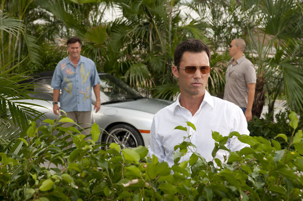 Still of Coby Bell, Bruce Campbell and Jeffrey Donovan in Vilko bilietas (2007)