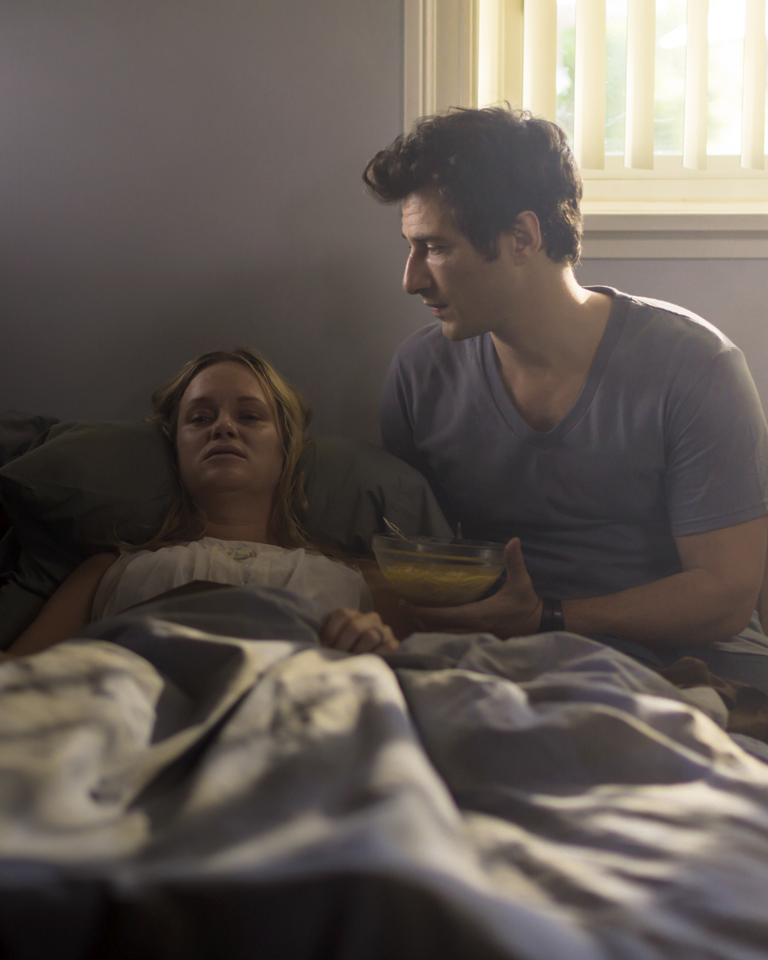 Still of Nicholle Tom and Hal Ozsan in Private Number (2014)