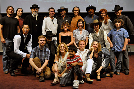 The cast, crew, writers, directors and producers of the Screen Actors Guild Script to Screen performance of TWILIGHT NATION. June 6, 2010 Austin, TX