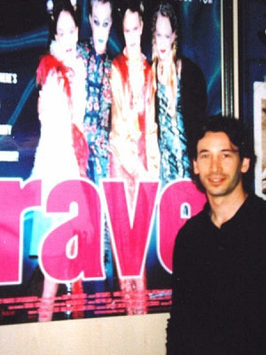 Director Ron Krauss at the Rave premiere, Cannes 2000.