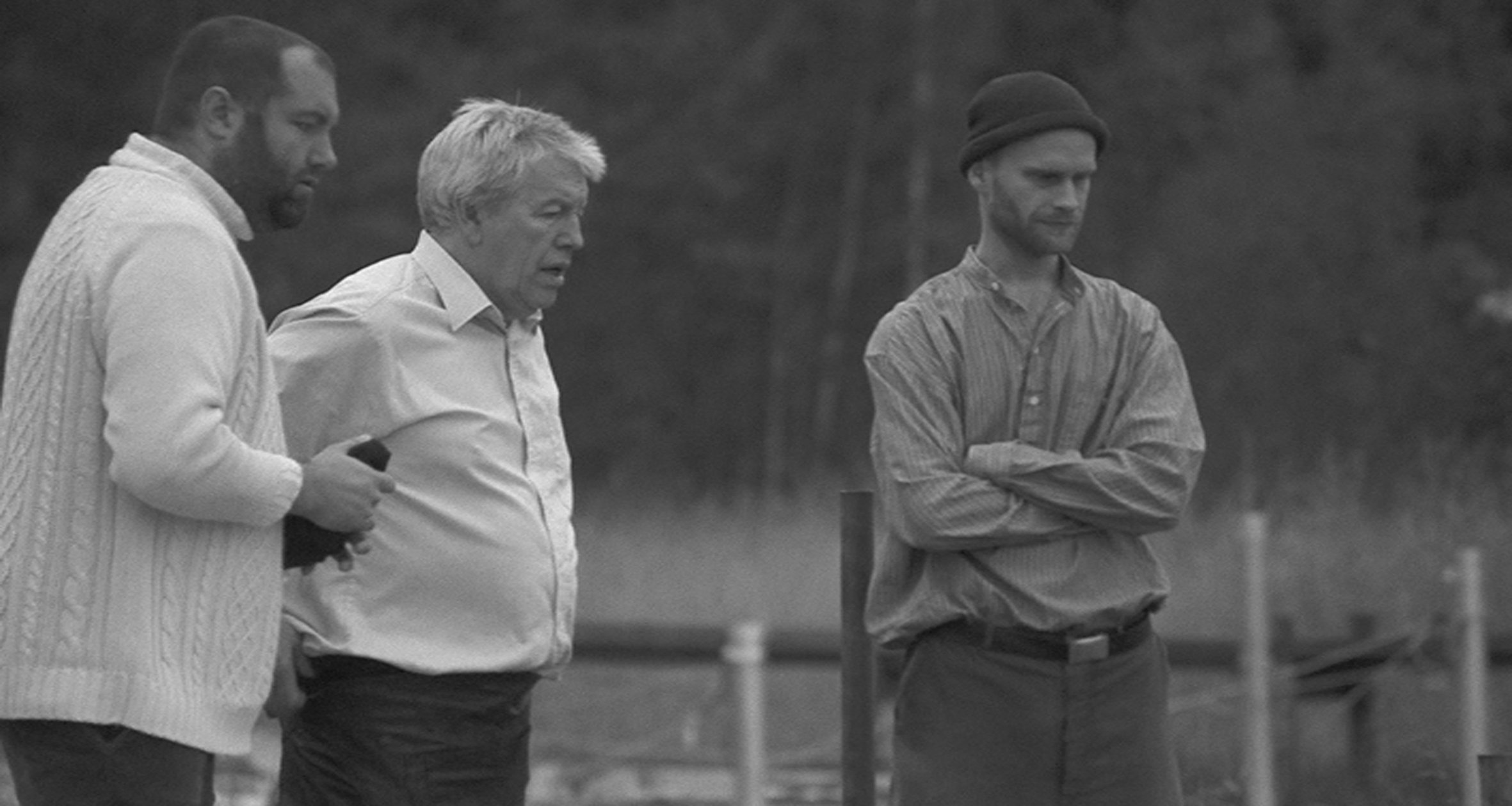 Håvard, Mr Staaff and Egil.