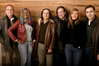 Lucrecia, Loris Omedes, Carles Bosch, María José Solera and Josep Maria Domènech at event of Balseros (2002)