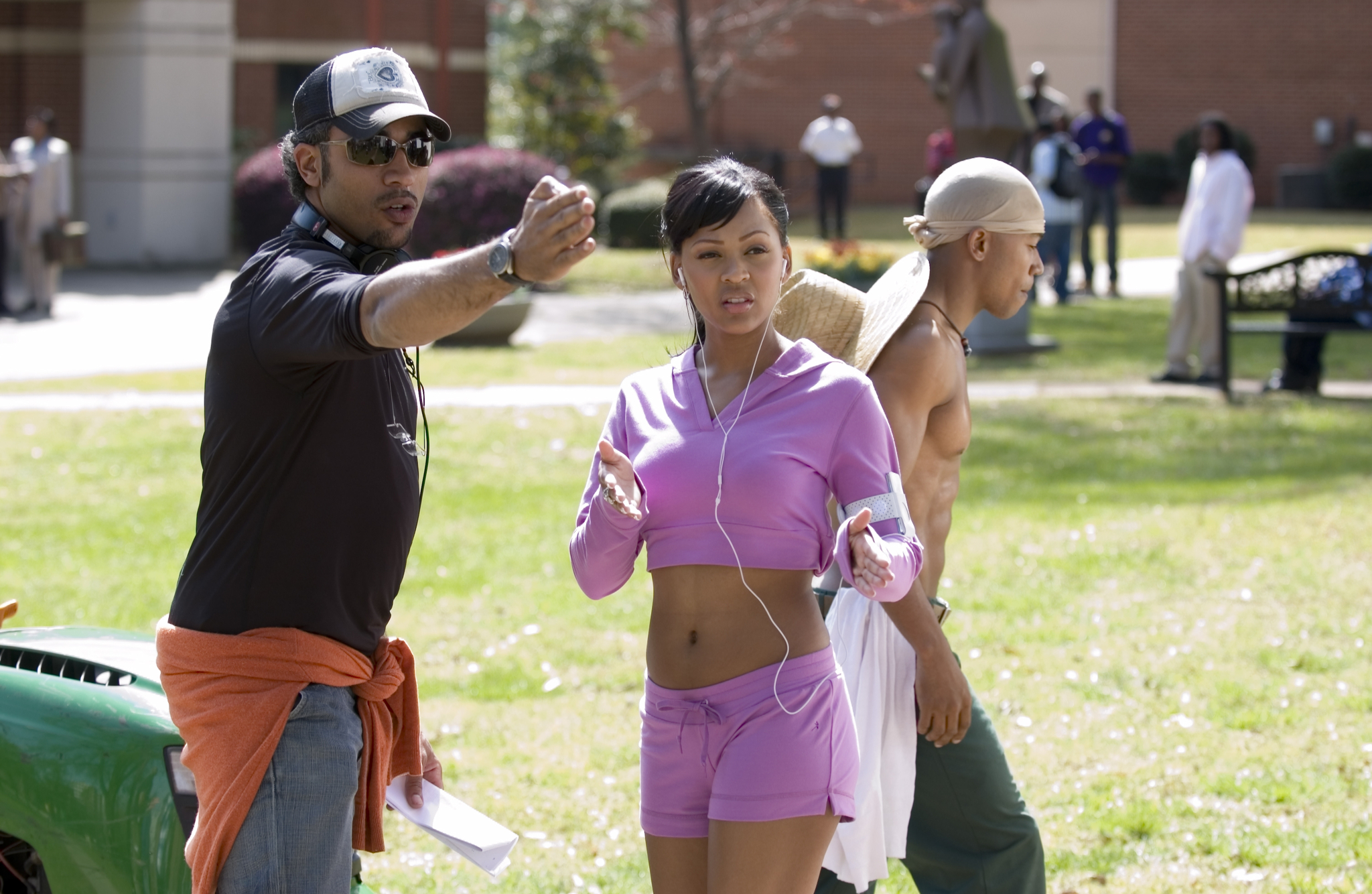 Still of Meagan Good, Sylvain White and Columbus Short in Stomp the Yard (2007)