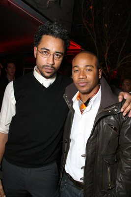 Sylvain White and Columbus Short at event of Stomp the Yard (2007)