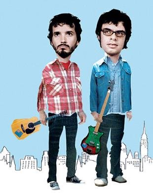Bret McKenzie and Jemaine Clement in Flight of the Conchords (2007)