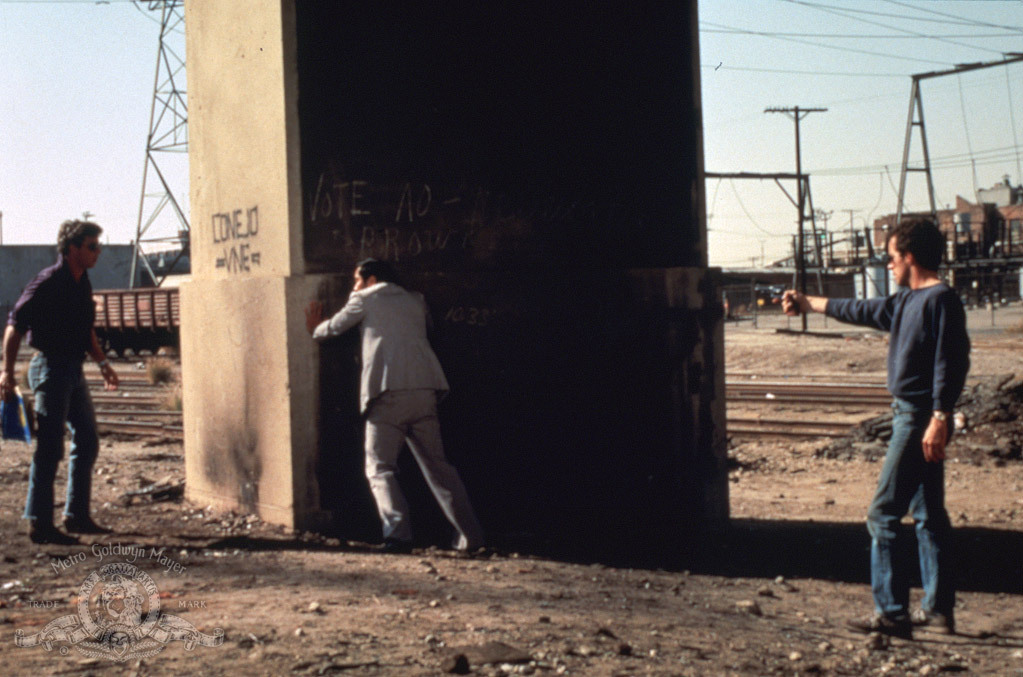 Still of John Pankow and William Petersen in To Live and Die in L.A. (1985)