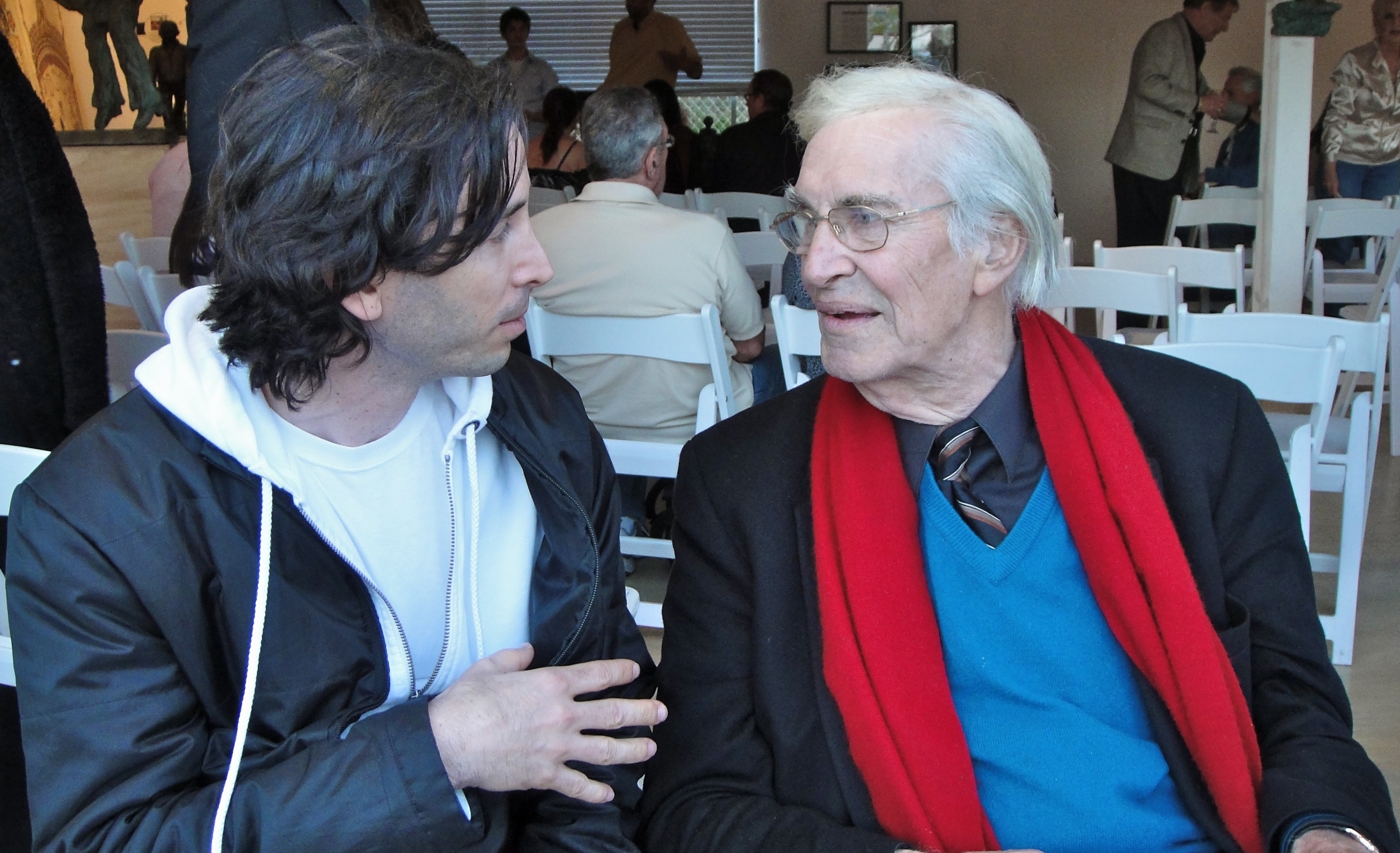 Ronald Krauss and martin Landau