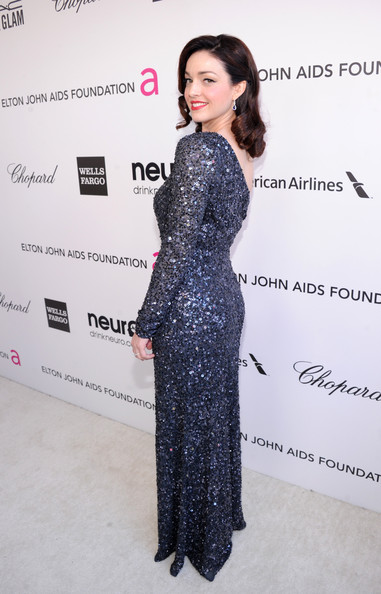 Actress Sadie Alexandru attends the 21st Annual Elton John AIDS Foundation Academy Awards Viewing Party at Pacific Design Center on February 24, 2013 in West Hollywood, California