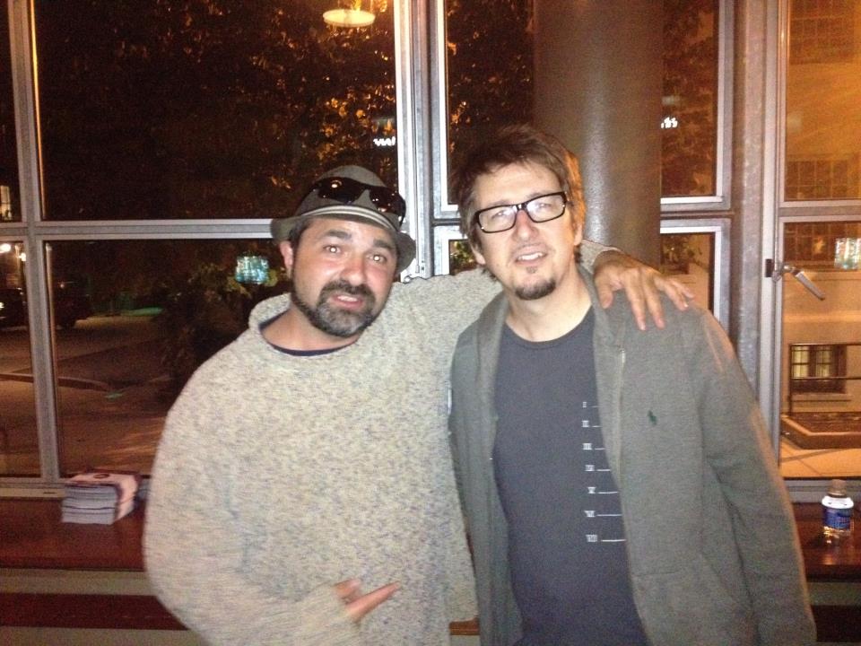 With Scott Derrickson after Sinister premier.