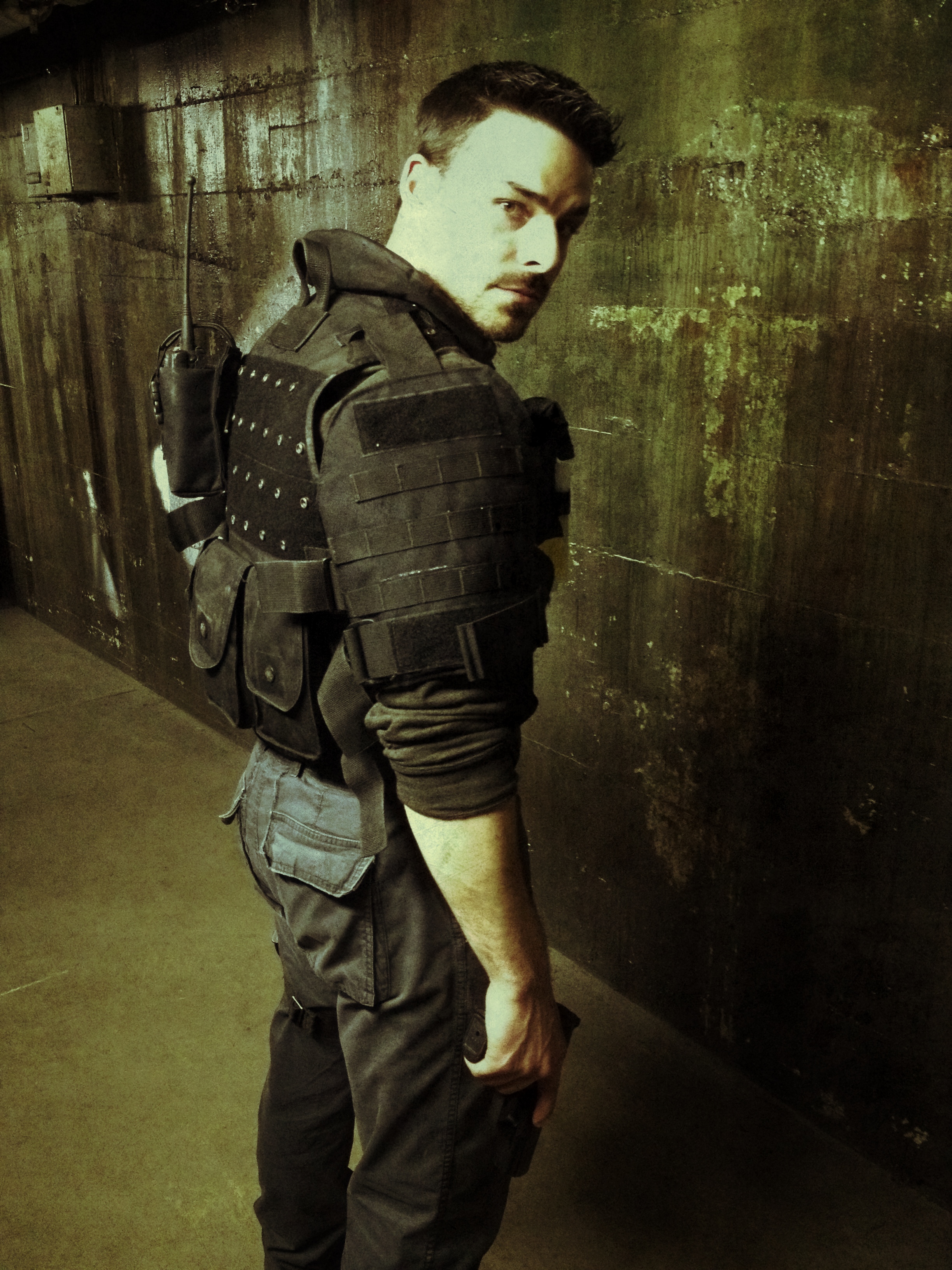 Jesse Hutch playing an Ex Navy Seal on True Justice Season 2