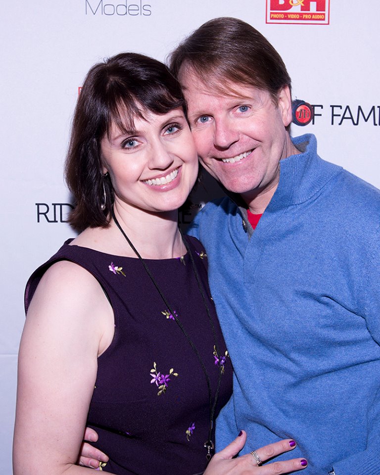 Sean Harris and Tamar Kummel at The Winter Film Awards, NYC for, 