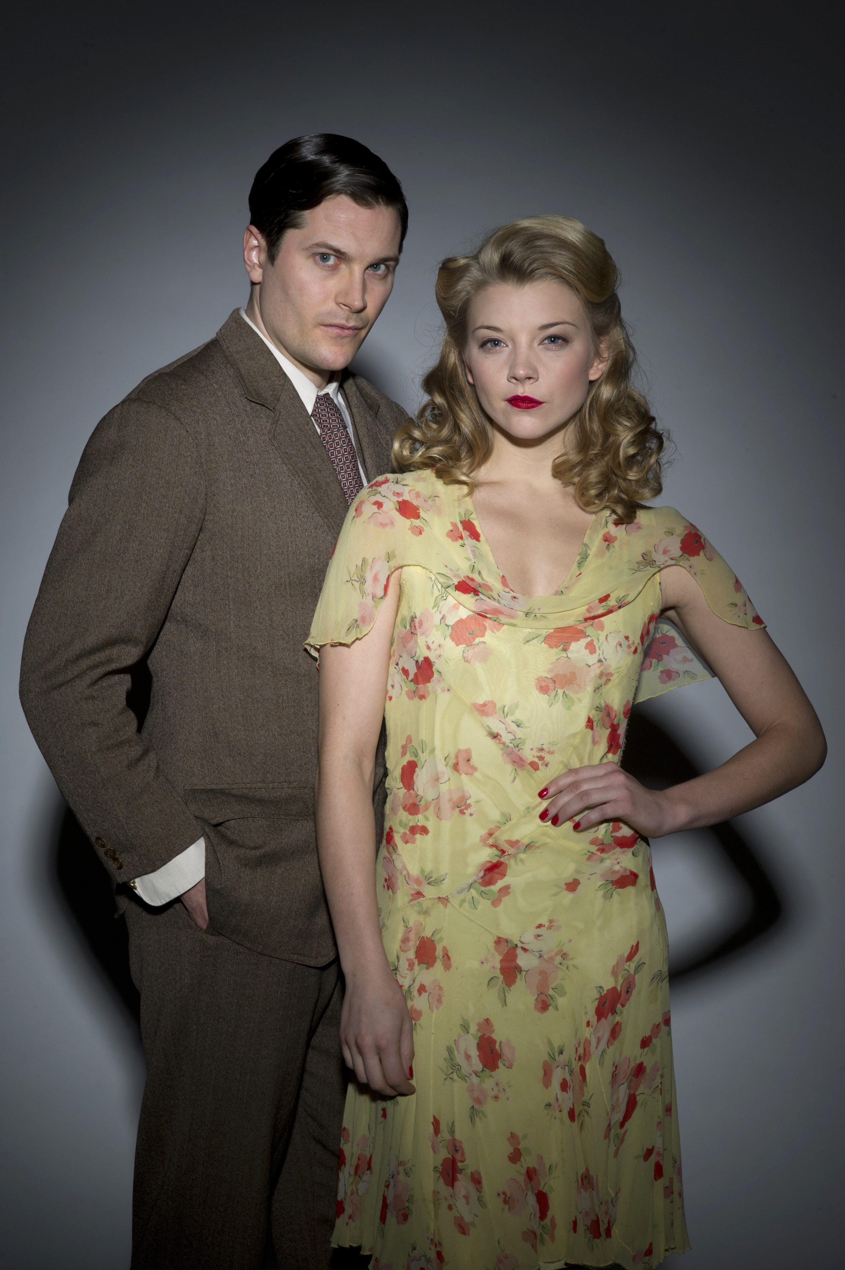 Kieran Bew, Natalie Dormer in After Miss Julie at The Young Vic Theatre London.