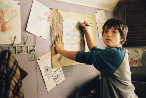 Still of Josh Hutcherson in Bridge to Terabithia (2007)