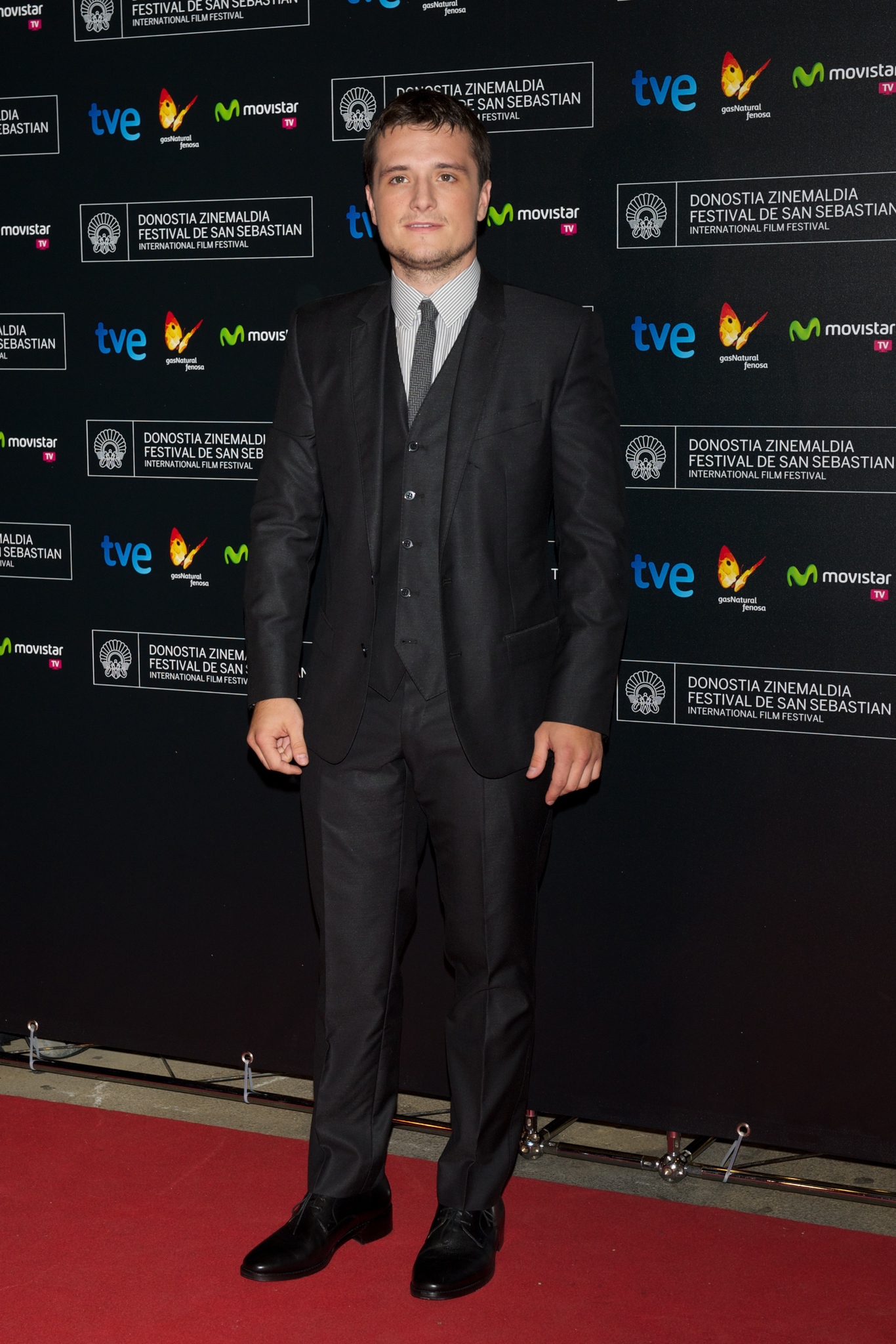 Josh Hutcherson at event of Eskobaras: kruvinas rojus (2014)