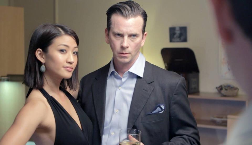 Still from The Rolling Soldier. John Tague and Alisa Allapach