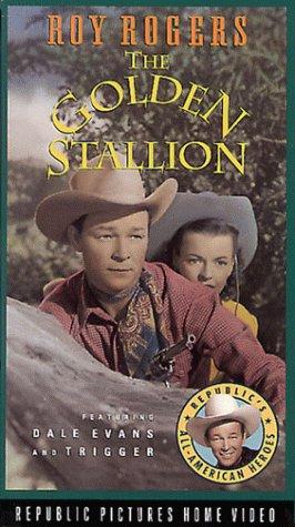 Roy Rogers and Dale Evans in The Golden Stallion (1949)