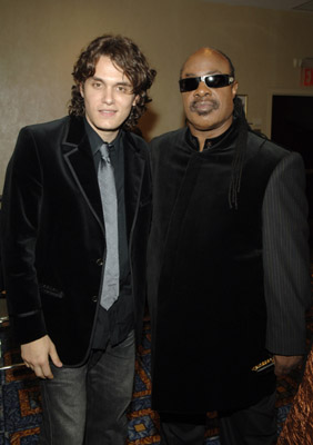 Stevie Wonder and John Mayer