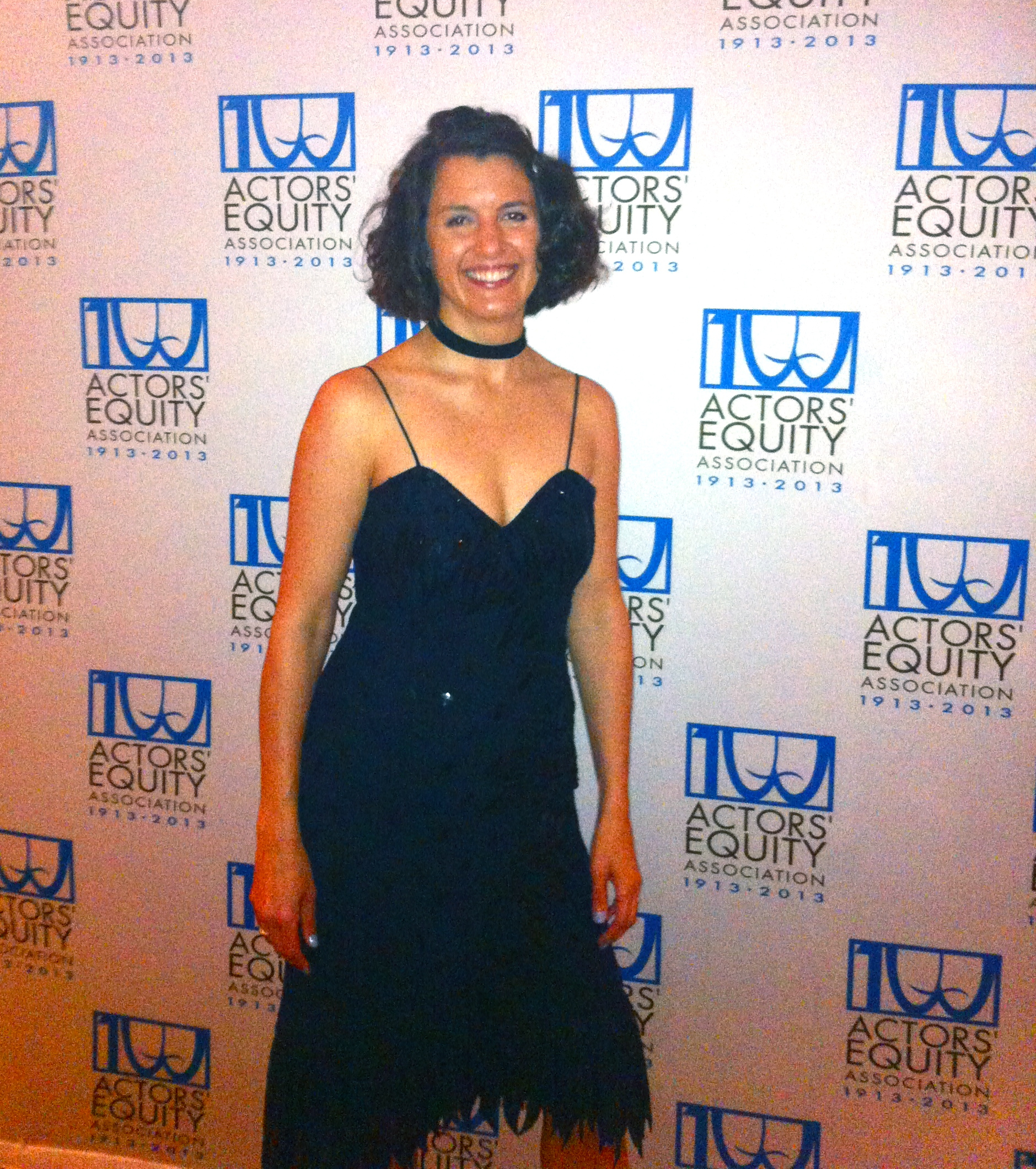 Tara Gadomski at AEA 100th anniversary gala, June 2013