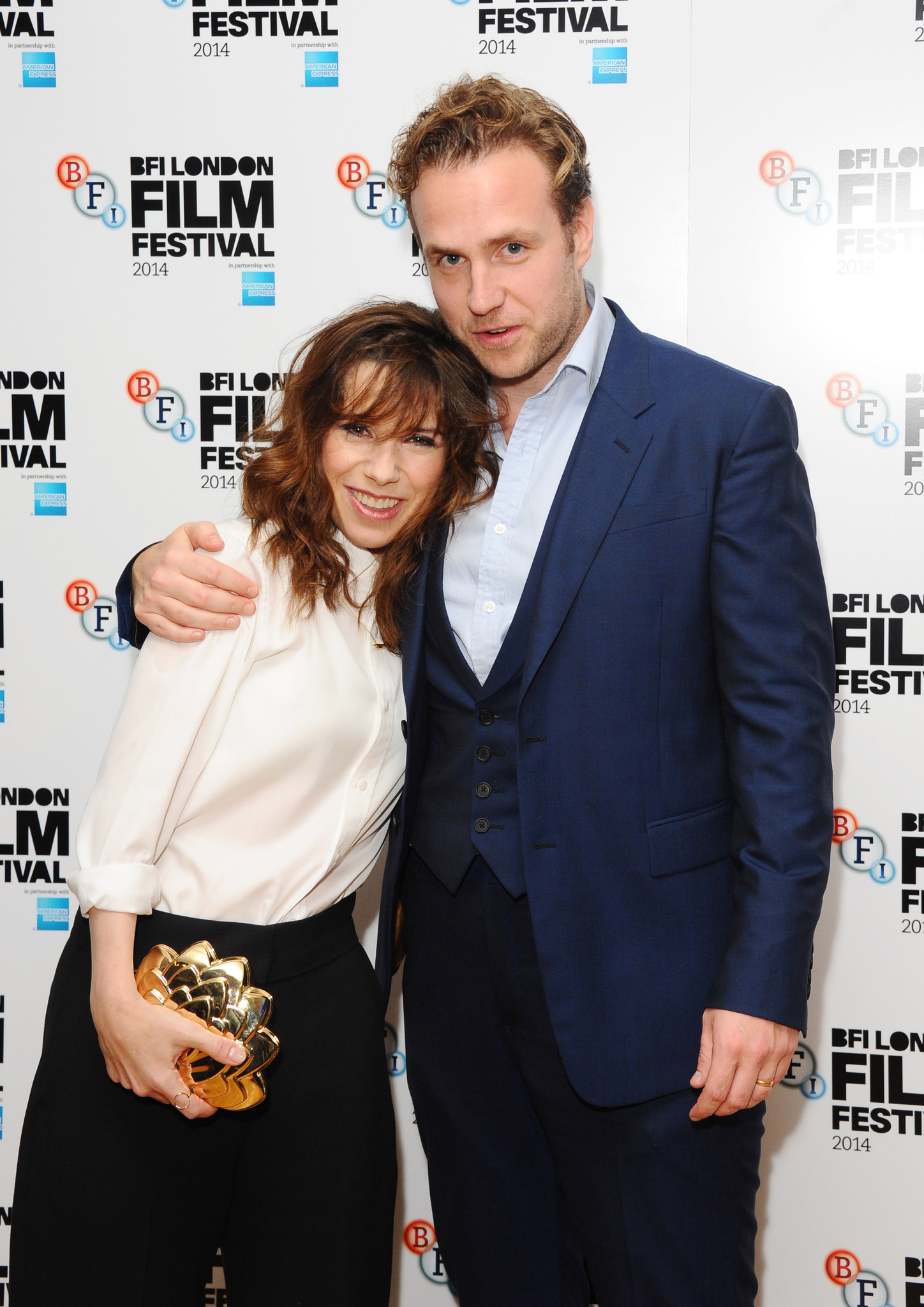Sally Hawkins and Rafe Spall at event of X+Y (2014)