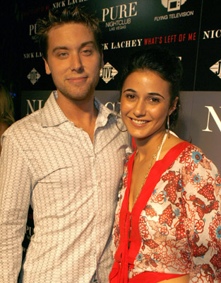 Lance Bass and Emmanuelle Chriqui