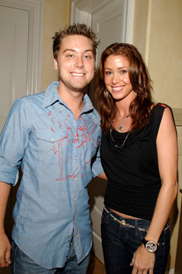 Shannon Elizabeth and Lance Bass