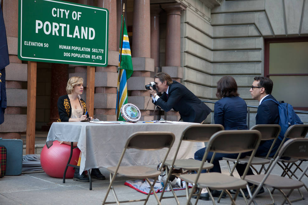 Still of Fred Armisen and Carrie Brownstein in Portlandia (2011)