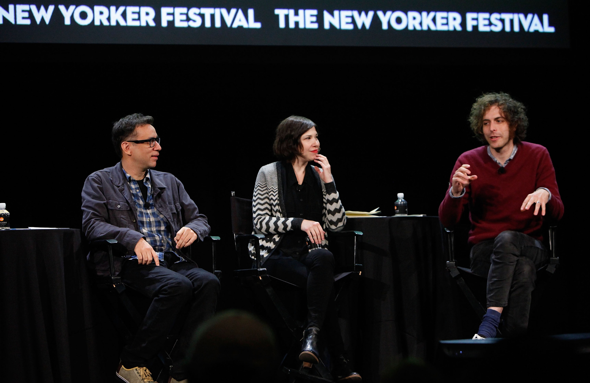 Fred Armisen, Carrie Brownstein and Jonathan Krisel