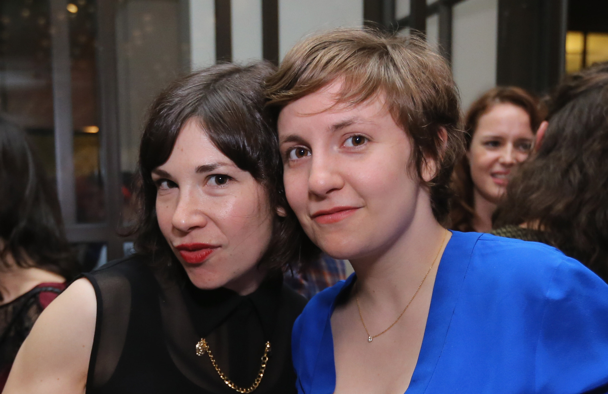 Carrie Brownstein and Lena Dunham