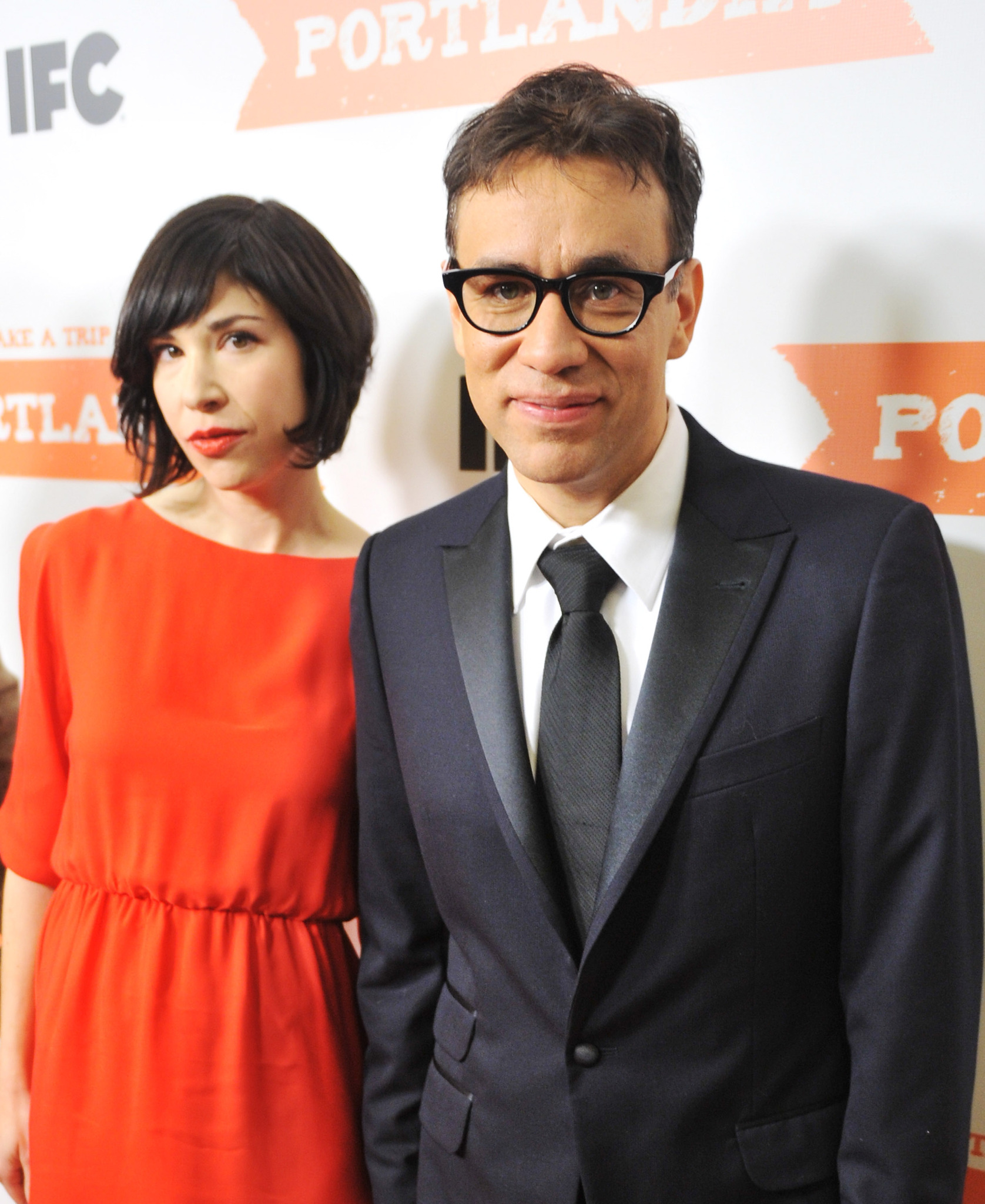 Fred Armisen and Carrie Brownstein at event of Portlandia (2011)