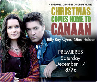 Billy Ray Cyrus and Gina Holden in Christmas Comes Home to Canaan (2011)