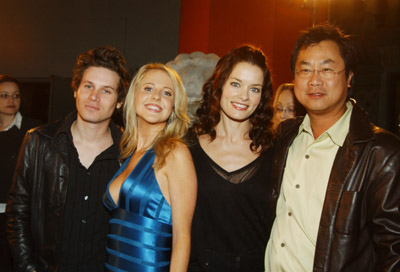Kris Lemche, Chelan Simmons, James Wong and Gina Holden at event of Galutinis tikslas 3 (2006)