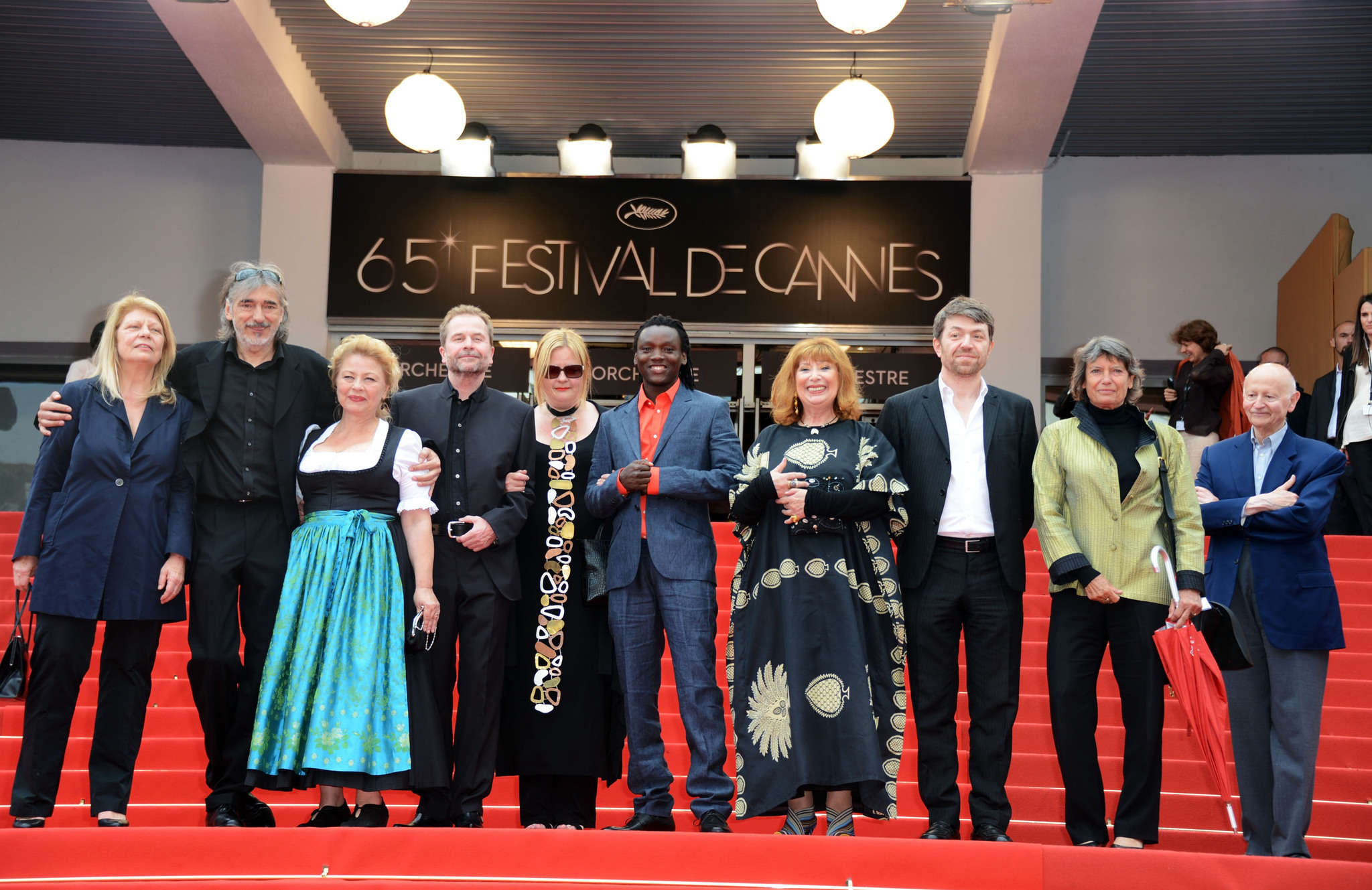 Inge Maux, Ulrich Seidl, Margarete Tiesel and Peter Kazungu at event of Paradies: Liebe (2012)