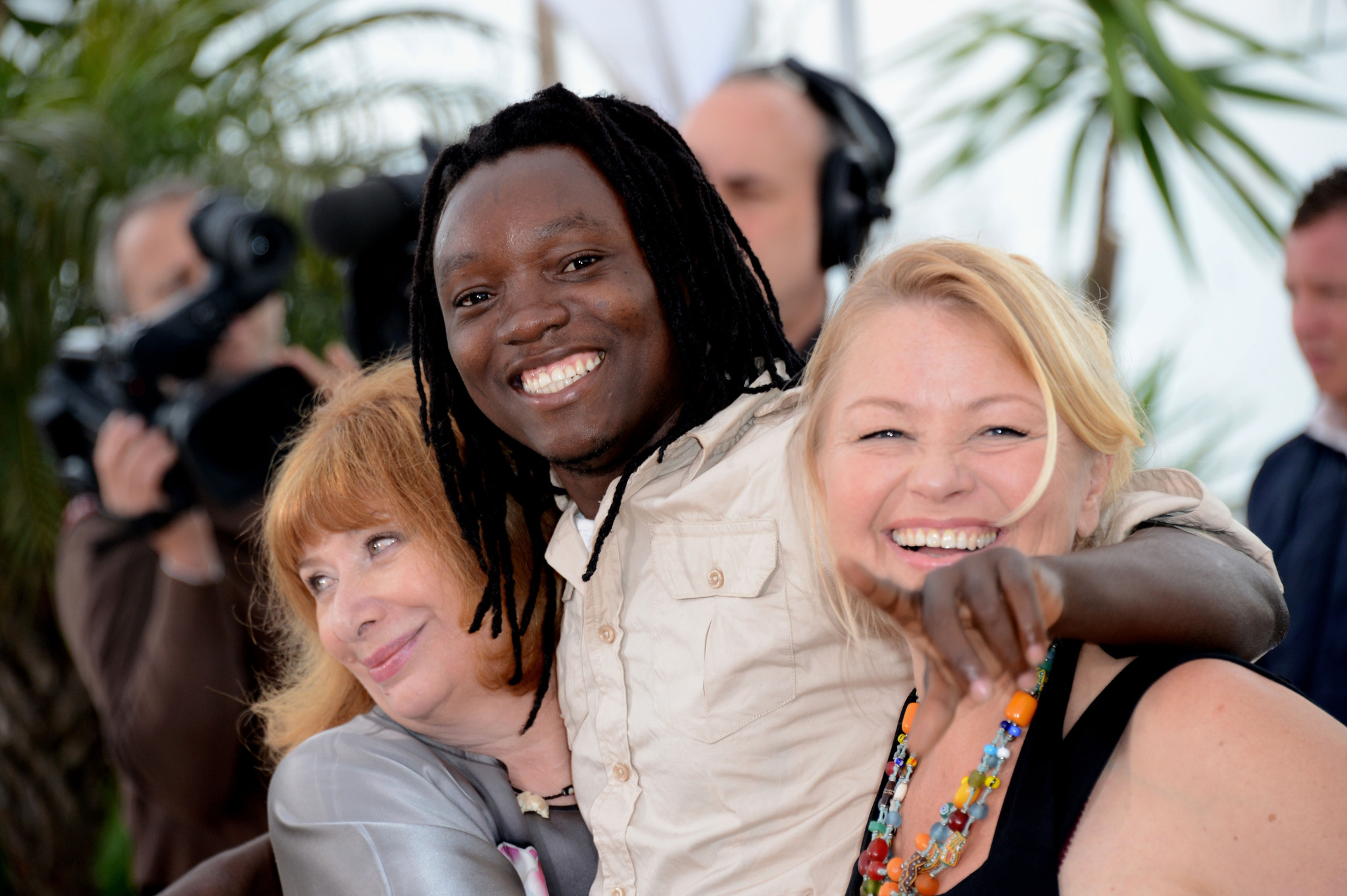 Inge Maux, Margarete Tiesel and Peter Kazungu at event of Paradies: Liebe (2012)