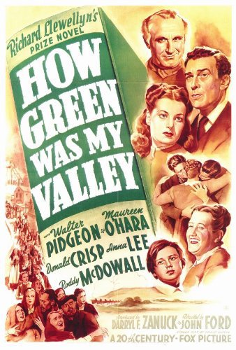 Maureen O'Hara, Roddy McDowall, Sara Allgood, Donald Crisp and Walter Pidgeon in How Green Was My Valley (1941)