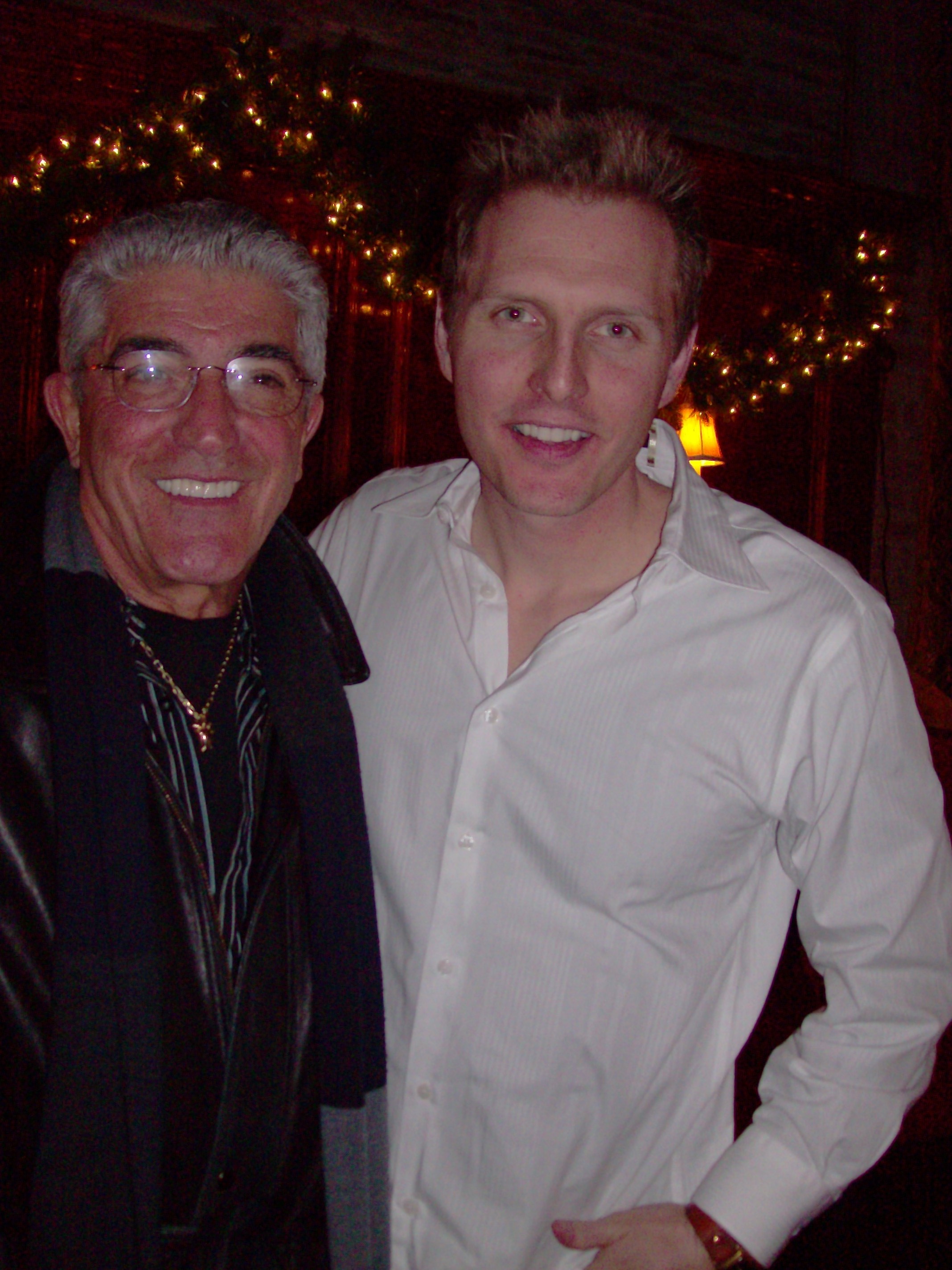 Frank Vincent and Barret Walz at the 