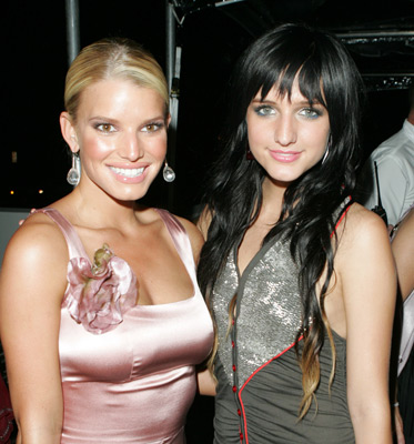 Jessica Simpson and Ashlee Simpson