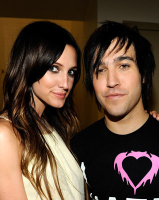 Ashlee Simpson and Pete Wentz