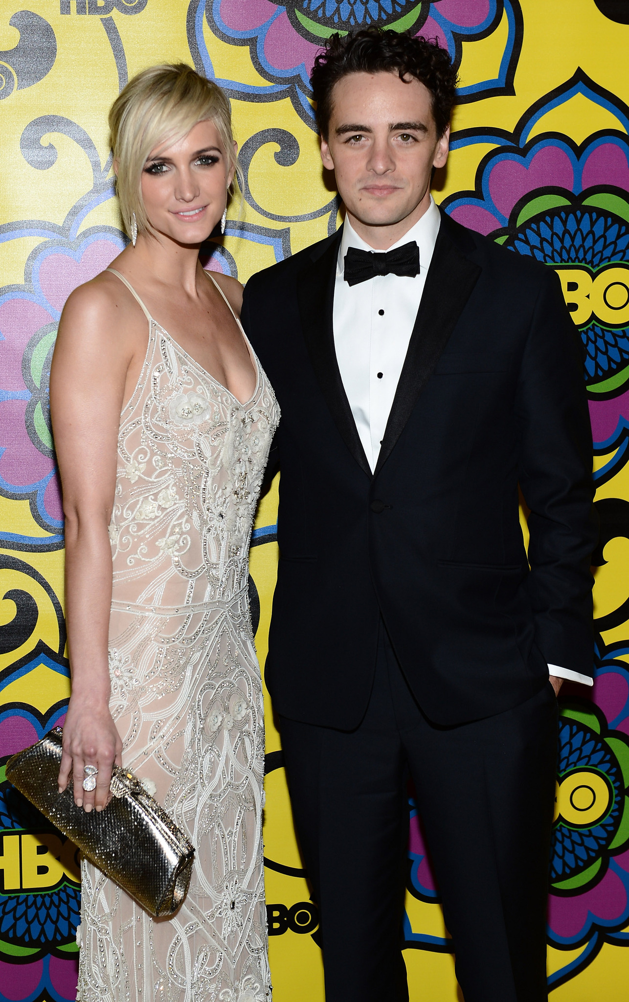 Ashlee Simpson and Vincent Piazza at event of The 64th Primetime Emmy Awards (2012)