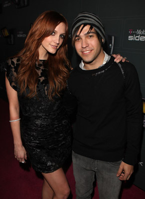 Ashlee Simpson and Pete Wentz