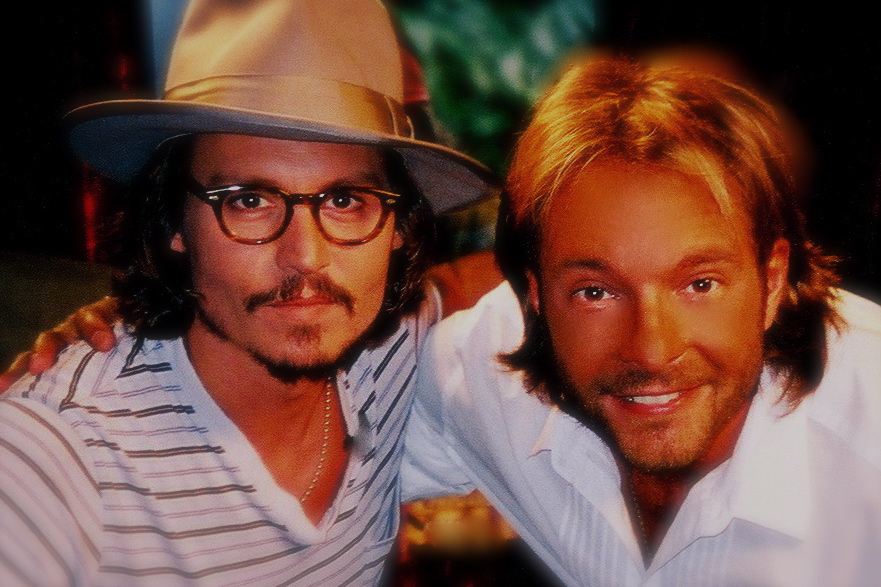 Johnny Depp and David Giammarco for 