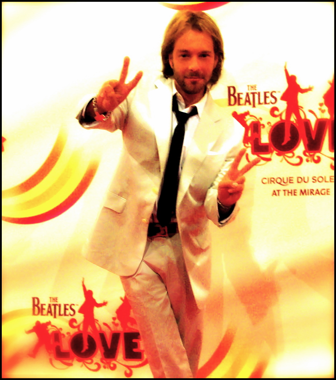 DAVID GIAMMARCO arrives for the World Premiere of the Beatles 