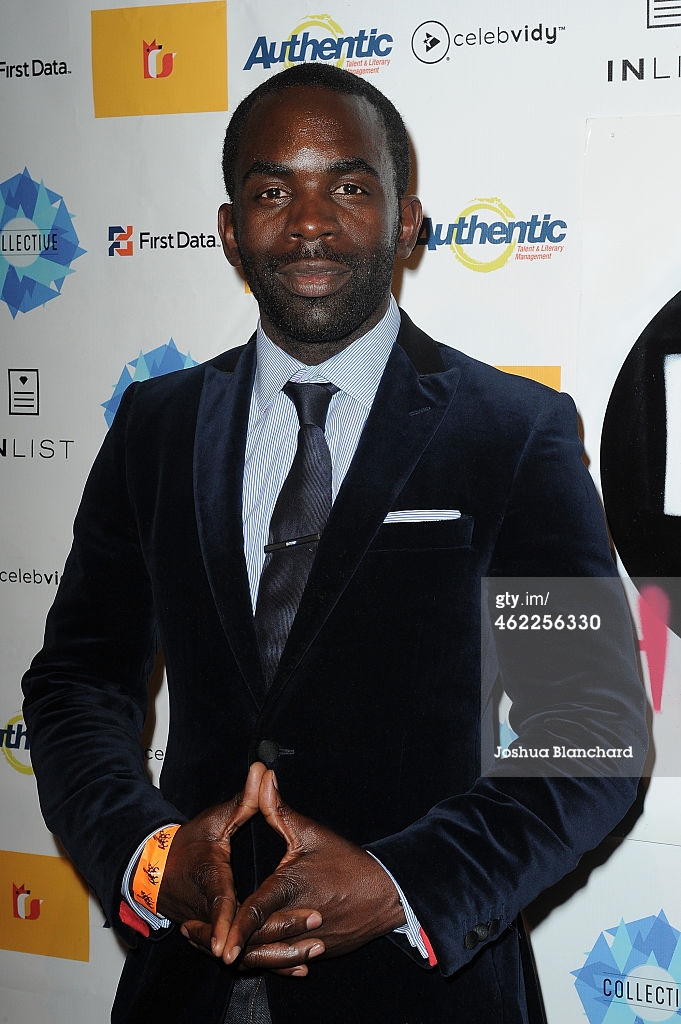 Jimmy Akingbola arrives at Cards For Humanity Game Poker Night Presented By INLIST Secret Saygus Celebvidy First Data And Authentic ...