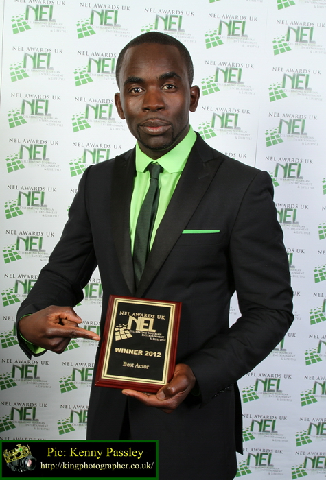 Jimmy Akingbola at the NEL AWARDS.