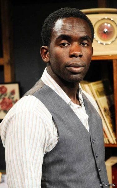 JIMMY AKINGBOLA AS JIMMY PORTER IN LOOK BACK IN ANGER.