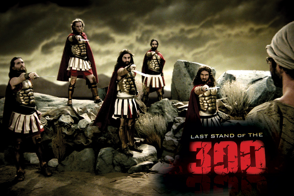 Promotional material for Last Stand of the 300